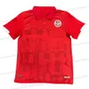 24 25チュニジア代表チームメンズサッカージャージーMSAKNI HANNIBAL MAALOUL SLITI KHENISSI HOME RED AWAY 3番目のサッカーシャツMAILLOT DE FOOT KITS CAMISETA FUTBOL