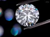 الماس الفضفاض 0.5ct 5mm f 3ex جولة HPHT المختبر الماس الحقيقي المزروع مع المعتمدة