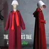 The Handmaids Tale Offred Red Dress Cloak Cosplay Kostüm244q