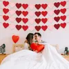 Love Heart Garland Banner for Valentines Day Decor