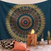 Arazzo indiano Mandala appeso a parete spiaggia sabbiosa coperta coperta coperta tenda da campeggio materasso da viaggio arazzi bohémien 240115