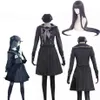 Danganronpa v3 zabijanie harmony saihara shuichi super detektyw cosplay mundur marynarz sukienka Halloween Outift198r