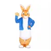 Costume de mascotte de lapin de pâques, pour adulte, à porter pour le carnaval, Costume de fête de carnaval, 247S