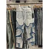 Mens Plus Size Pants Real Pics Died Jeans Blue Fashion Trousers Hip-Hop Street Hole Denim Drop Delivery Apparel Otk8L