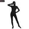 Ensnovo Femmes Zentai Body Lycra Nylon Spandex Costume Yeux Ouverts Unitard Combinaisons Justaucorps pour Femmes Cosplay Halloween Party3143