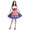 Theme Costume Ladies Oktoberfest Beer Girl German Festival Dirndl Dress Sexy Wench Fancy303r