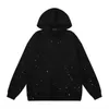 Paars Merk Hoody Designer Hoodies Dames Heren Paars-merk Jas Mode Losse Streetwear Sweatshirts Tops Kleding High Street Capuchon Trui 2024 Lente Pv54