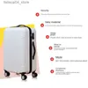 Suitcases Fashion Luggage Men and Women 20 22 24 26 28 Inch Small Universal Wheel Trolley Suitcase Students Travel Password Boarding Cabin Q240115