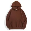 Mens Hoodies Sweatshirts Sonbahar 500g Hooded ve Polar Hoodie Özel Erkek Retro Çift İş Giysileri Baskılı Logo Bırak Teslimat