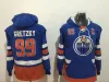 Aangepaste hockey jersey heren dames jong Edmonton''Oilers''97 Connor McDavid Edmonton Oilers Hoodie 29 Leon Draisaitl 44 Zack Kassian 99 Wayne Gretzky