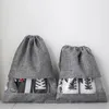 Shopping Bags Durable Pouch Shoes Bag Drawstring Dust Dustproof Cover Pocket Shoe Storage