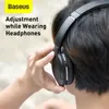Aurberi Baseus D02 Pro Wireless Cuffie Sport Bluetooth 5.3 Auricolare auricolari auricolari auricolare auricolari per il telefono per iPhone Xiaomi