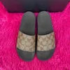 10a hombre coa ch de verano calzado al aire libre sandalias de lujo diseñador sándalo doble tazz zapatillas de hotel Slipper 698