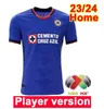 23 24 Cruz Azul spelersversie Voetbalshirts CDSyC Mexico League Pineda Romo ALVARADO RODRIGUEZ Thuis uit derde Voetbalshirts LIGA MX camisetas de futbol Kit