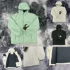 Tech Fleeces Men Jacket Designer Windbreaker Coats Men's Nylon Long Sleeve Zipper Quality Tops Thin Hooded Sportswear Loose Outdoor Active Jogging Woman