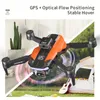 X26 Drone Quadcopter met afstandsbediening: GPS-optische stroom Dubbele positionering, HD ESC-camera, ingebouwde WIFI-verbinding voor mobiele fotografie Video-opname