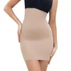 High Waist Tummy Control Slips Women Seamless Skirt Half Slip Underwear Shapewear Body Shaper Butt Lifter Petticoat Underskirt 240113