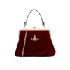 Vivianeism Westwoodism Bag Empress Dowager's Lacquer Leathe