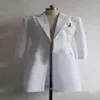 Steins Gate Okabe Rintarou Cosplay Kostümleri Uzun Ceket Beyaz Ceket Kostümleri229N