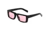 Modedesigner solglasögon kvinnor märke fyrkantiga män sport pc ram solglasögon svart lins nyanser uv400 leopard 4 färger 10 st snabbt fartyg