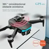 Met 2 batterijen Nieuwe S132Pro GPS Quadcopter UAV-drone: ingebouwde GPS-borstelloze motor, One-Key Return, dubbele HD-camera's Intelligente obstakelvermijding.