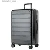Resväskor grossist unisex bagage kvinnlig tyst universell hjul vagnslåda man 2 26 stor kapacitet dragkod kod resväska gratis fraktpåse q240115