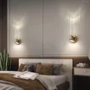 Wandlamp Postmodern Minimalistische Kunst Cirkelvormig Licht Luxe Creatieve Achtergrond Gang Tv-kast Nachtkastje Warm