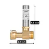 Bathroom Sink Faucets Water Hammer Arrestor Pressure Reducer High Temperature Brass Professional Washing Machine Angle For Washer Room