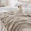 Rabbit Fluffy Blanket Sofa Casual 240115
