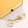 Keychains Designer 18k Gold Plated Circle Bag Charm Key Holder Luxury New With Box Top Quality Hoops Iconic Letters Car Keychains Wallet Lanyards