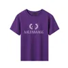 Summer Kids Shirt Designer Vêtements grands et moyens pour enfants T-shirt coloré Filles Garçons Tops à manches courtes 20 Options Tees SDLX Luckinacc