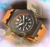 Högkvalitativ lyx Automatisk datumklocka Fashion Crystal Big Dial Men Clock Quartz rostfritt stål Rummi Lysande keramik Rame Sapphire Glass Wristwatch Gifts