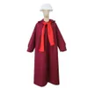 The Handmaids Tale Offred Rode Jurk Mantel Cosplay Costume310U