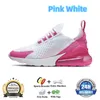 270 React 270s Designer Platform Mens Womens Running Shoes White Atmosphere Triple White Black Red Core White BARELY ROSE Men Women Sports Trainers Sneakers