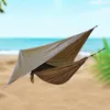 Tendas e abrigos Toldo À Prova D 'Água Leve Camping Tarp Outdoor Sun Shade Parasol Canopy