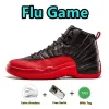 12s Mens 12 Cherry Jumpman Scarpe da basket Red Taxi Twee XII Nero Bianco Campo Viola Brillante Arancione Scuro Concord Flu Gioco Royalty Uomo s