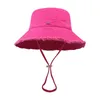 Mulher designer balde chapéus verão Le Bob Artichaut chapéu de sol