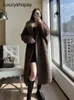 Maxmaras Coat Teddy Bear Womens Cashmere Coats Wool Winter Maxmar alpaca متوسط ​​الطول الصوف دافئ