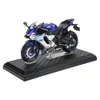 CCA 1 12 YZF-R1 Alloy Motocross Licensierad motorcykelmodell Toy Car Collection Gift Static Die Casting Production 240113