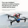 Avec 2 batteries Drone K90 : caméras électriques triples HD réglables, positionnement global GPS, évitement d'obstacles à 360°, moteurs sans balais, résistance au vent à 7 niveaux