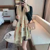 Designer women Scarf Luxury Cashmere Thick Shawl Women Winter Wram Pashmina Wraps Hijab with Tassel Bufanda Foulard wearing soft comfortable