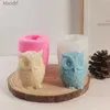 Craft Tools 3D Owl Silicone Candle Mold Diy Cute Little Animal Candle Making Supplies Handmade Soap Plaster Craft Resin Mold Home Decor Gift YQ240115