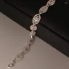 Bracelets à maillons 2024 Design original "Weave Light" Français luxe médiéval chaîne à main Vintage évider Style rétro Bracelet pour femmes cadeau