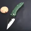Samier Knives Custom Stitch II Doc Pocket Folding Knife D2 Satin Blade Nylon Plus Fiberglas Handle Tactical Tools