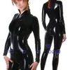 2016 Bdsm Cosplay transparent Zentai Catsuit Kostüme latex sexy spielzeug overall330V