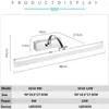 Настенные светильники, светильник для шкафа, влагостойкое зеркало, современный передний светодиодный туалетный столик для ванной комнаты