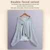 Blankets USB Electric Heated Blanket Warm Velvet Heating Shawl Throw Soft Cozy Wearable Poncho For Car Office Home Travel