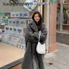 Designer Maxmaras Teddy Bear Coat Womens Cashmere Coats Wool Winter First Order Straight Down Huaqianyi Dili Hot Bar Same Style Coat for Wearing on the Outside Re