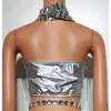 Stage Wear Nightclub Bar Dj Performance Costumes Full Diamond Sexy Vest Women Gogo Dancers Outfits Gift Singer Party Dress