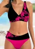 Zwemkleding 2023 Nieuwe Vrouwen Sexy Bikini Tweedelige Bikini Set Badpak Afdrukken Badmode Vrouwelijke Zomer Badpak Vrouwelijke Badpak XS-8XLL240115